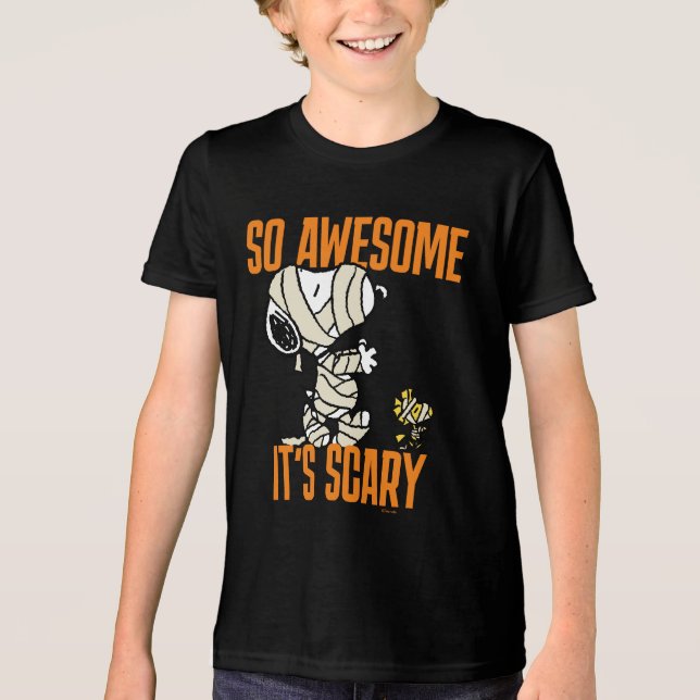 T-shirt En Tri-matière cacahuètes | Snoopy & Woodstock Tellement génial C (Recto)