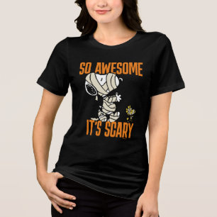 T-shirt En Tri-matière cacahuètes   Snoopy & Woodstock Tellement génial C