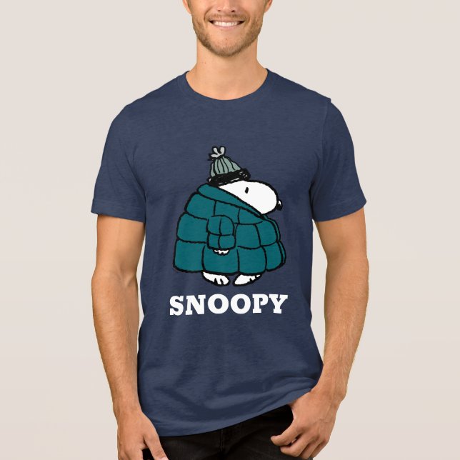 T-shirt En Tri-matière cacahuètes | Veste Snoopy Winter Puffer (Recto)