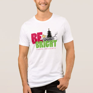 T-shirt En Tri-matière cacahuètes Woodstock Noël Soyez brillant