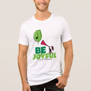 T-shirt En Tri-matière cacahuètes Woodstock Soyez Joyeux