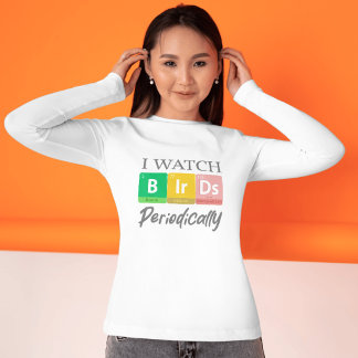T-shirt En Tri-matière Cadeau amusant pour ornithologue Tableau périodiqu