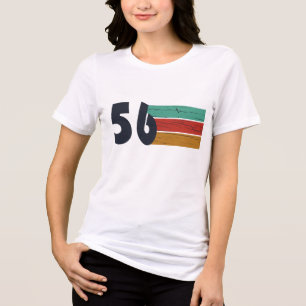 T-shirt En Tri-matière Cadeau d'anniversaire 70 ans né en 1956