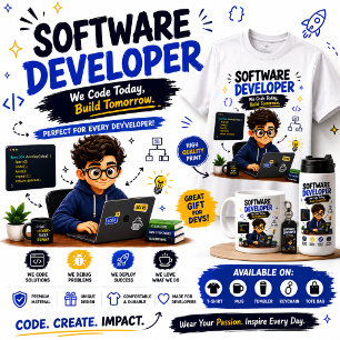 T-shirt En Tri-matière Cadeau de développeur de logiciels Design   Amour 