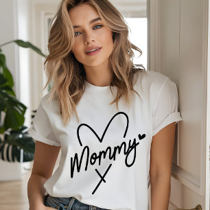 T-shirt En Tri-matière Cadeau de fête des mères simple pour maman chérie