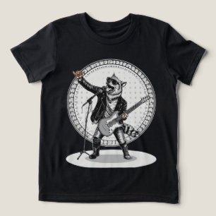 T-shirt En Tri-matière Cadeau drôle d'animal Chien cool star du rock
