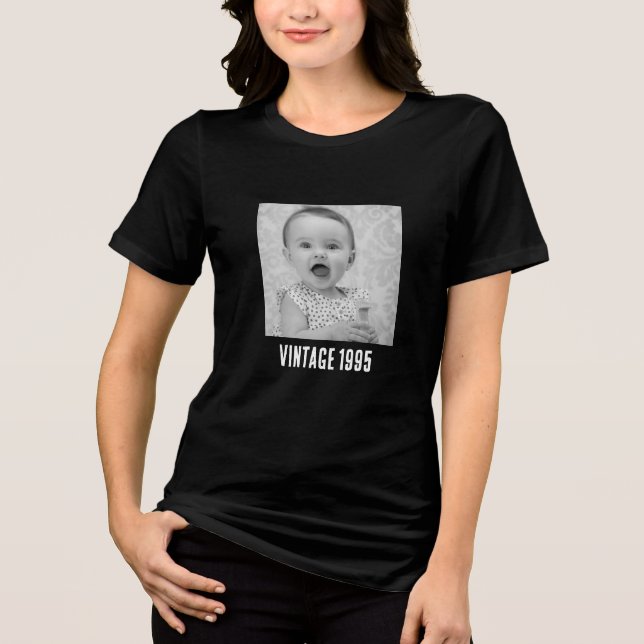 T-shirt En Tri-matière Cadeau personnalisé 30e anniversaire Cadeau 40e an (Recto)