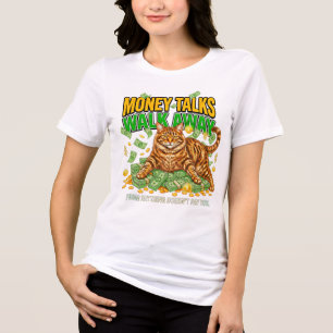 T-shirt En Tri-matière Cadeau pour femme impertinente amoureuse de chats