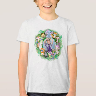 T-shirt En Tri-matière Cadre photo animal mignon