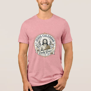 T-shirt En Tri-matière Calendrier Jésus Grâce quotidienne Calendrier Jésu