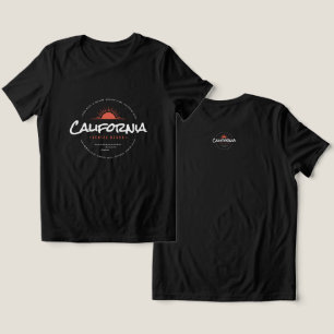 T-shirt En Tri-matière California Venice Beach Vintage Sunset Surf 