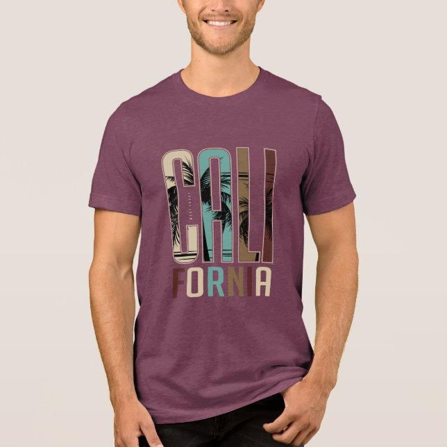 T-shirt En Tri-matière Californie (Recto)
