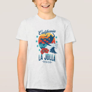 T-shirt En Tri-matière Californie Surf La Jolla
