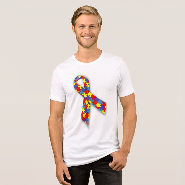 T-shirt En Tri-matière Camiseta Bella+Canvas Tri-blend laço (Recto plein)