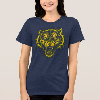 T-shirt En Tri-matière Camiseta con tigre eléctrico