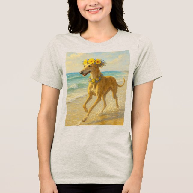T-shirt En Tri-matière Camiseta Galgo  (Recto)