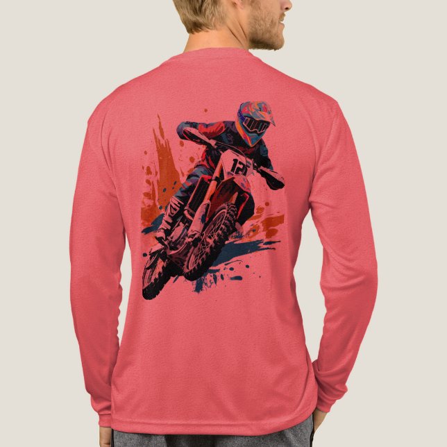 T-shirt En Tri-matière Camiseta motocross MudMxx (Verso)