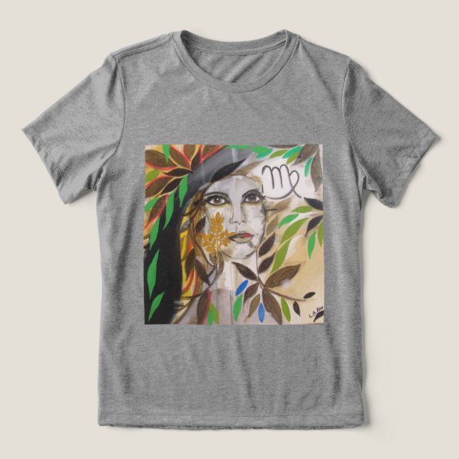 T-shirt En Tri-matière Camiseta Zodíaco Virgem (desenho autoral) (Design Recto)