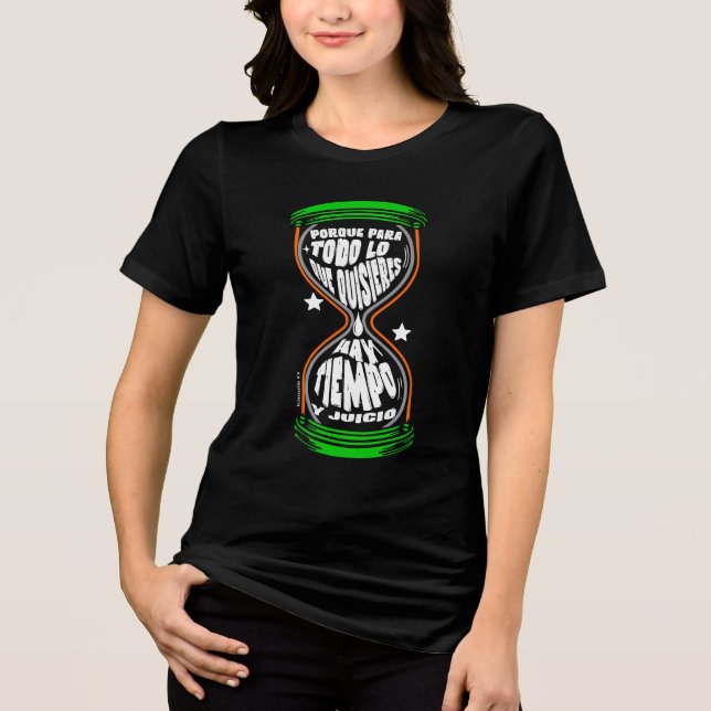 T-shirt En Tri-matière Camisetas para mujeres con divinos mensajes  (Recto)