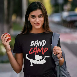 T-shirt En Tri-matière Camp de groupe de rock classique