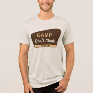 T-shirt En Tri-matière Camp Ne Pense Pas