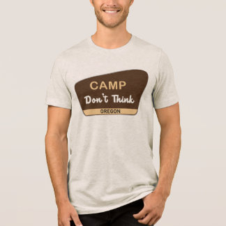 T-shirt En Tri-matière Camp Ne Pense Pas