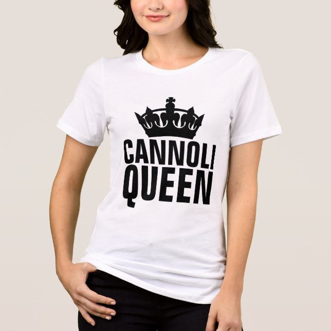 T-shirt En Tri-matière CANNOLI QUEEN MOM T-Shirt (Recto)