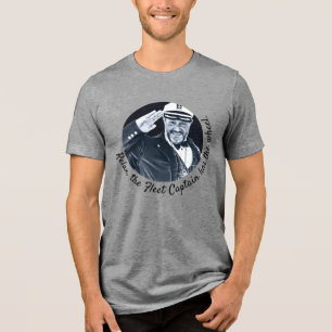 T-shirt En Tri-matière Capitaine de flotte T Shirt