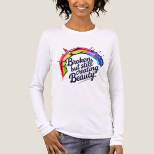 T-shirt En Tri-matière "Cassé Mais Toujours Créateur De Beauté" Santé Men