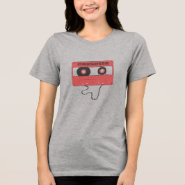 T-shirt En Tri-matière Cassette Tape T-Shirt