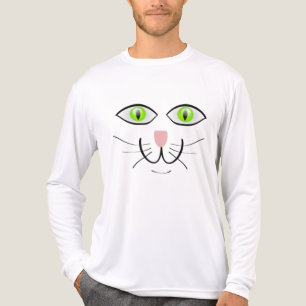 T-shirt En Tri-matière Cat Funny Visage Cartoon-29034