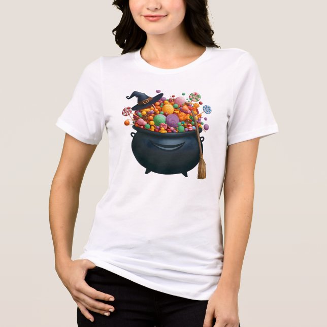 T-shirt En Tri-matière Cauldron De Giggle & Gummies (Recto)