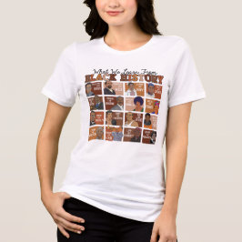 T-shirt En Tri-matière Ce que nous apprenons de l'histoire noire