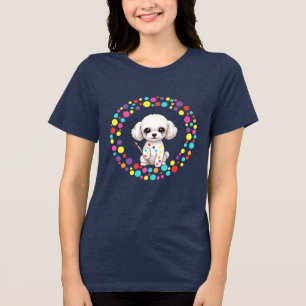 T-shirt En Tri-matière Célébrez le jour du point avec mon caniche Toy