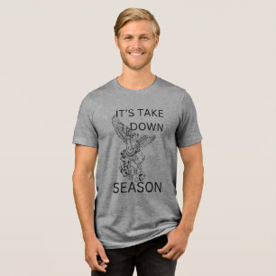 T-SHIRT  EN TRI-MATIÈRE C'EST LA SAISON T-SHIRT