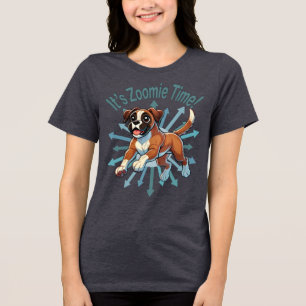 T-shirt En Tri-matière C'est l'heure de Zoomie Boxer