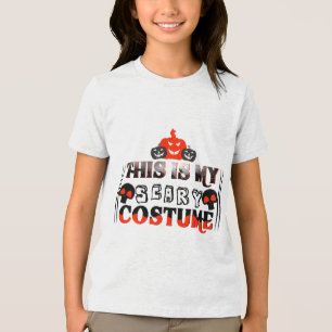 T-shirt En Tri-matière C'Est Mon Costume Effrayant