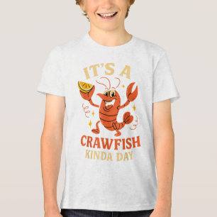 T-shirt En Tri-matière C'Est Un Crawfish Kinda Day Drôle Fantastique Frui