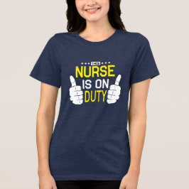 T-shirt En Tri-matière Cette Infirmière Est En Service T-shirt