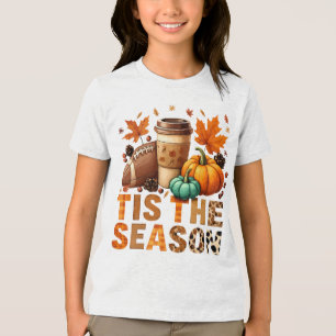 T-shirt En Tri-matière Cette saison Herbstzeit mit Football und Kaffee