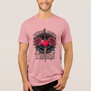 T-shirt En Tri-matière Chaque Rose A Son Épine