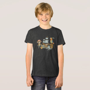 T-shirt En Tri-matière Chasseur de trésor Pirate Anniversaire