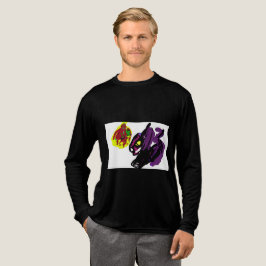 T-shirt En Tri-matière Chat noir oui Automne