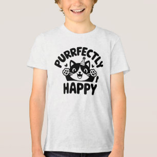 T-shirt En Tri-matière Chat Purr Purr Parfait