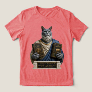 T-shirt En Tri-matière Chat Russe Bleu Homère