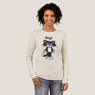 T-shirt En Tri-matière Chat smoking hugs tee shirt