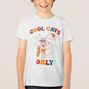 T-shirt En Tri-matière Chats cool uniquement