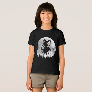 T-shirt En Tri-matière Chauffage de sorcière de lune