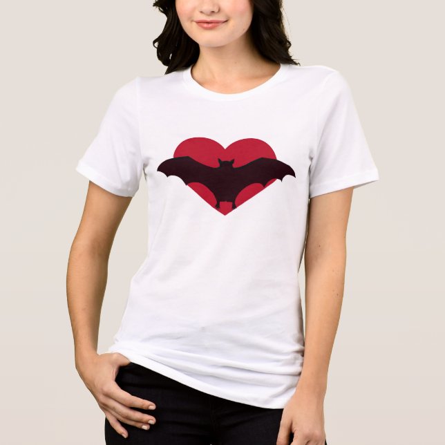 T-shirt En Tri-matière Chauve-souris d'Halloween (Recto)