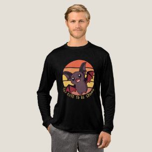 T-shirt En Tri-matière Chauve-souris drôle trop mignonne pour être effray